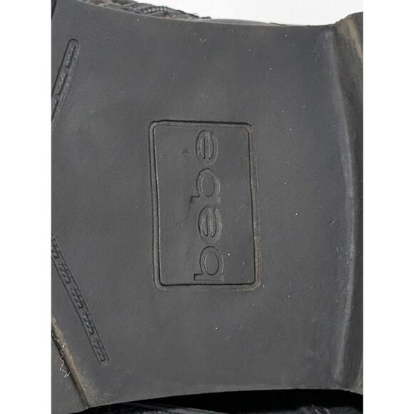 Bebe Women’s Quilted Combat Booties with Studs - Size 7 - Picture 6 of 10